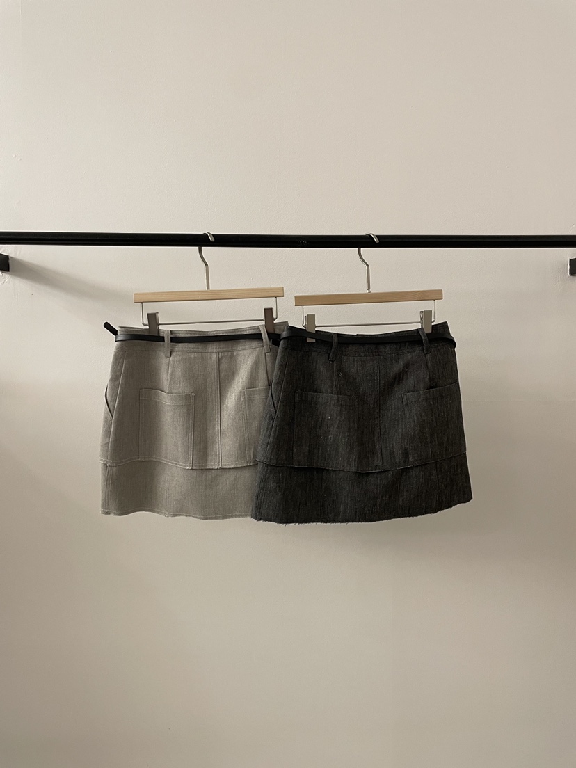 2DA/DARIMI-P韓國東大門代購女裝新款26春夏裙褲含腰帶2DA/DARIMI-P裙褲