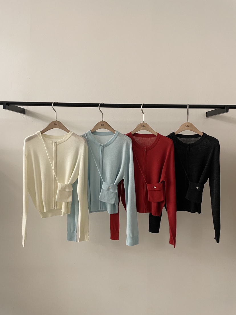 2DA/DARIMI-P韓國直郵實拍女裝新品人氣職業針織衫含包2DA/DARIMI-P針織衫