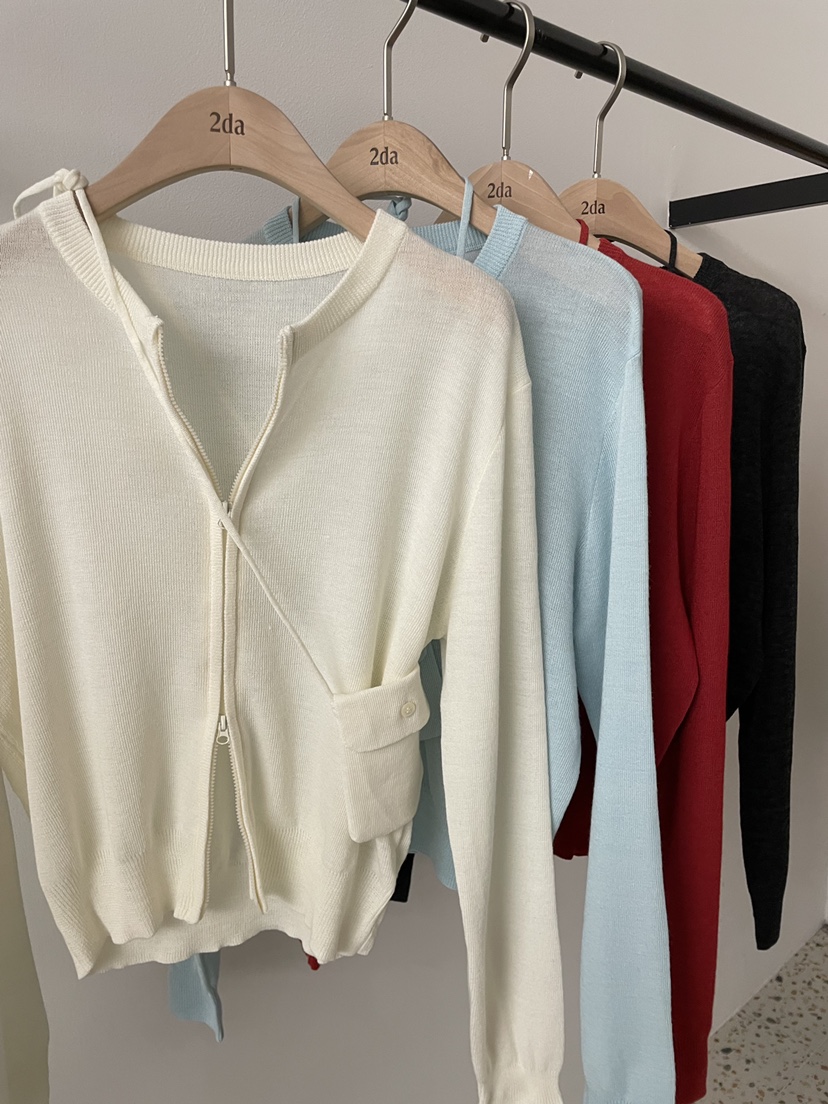 2DA/DARIMI-P韓國直郵實拍女裝新品人氣職業針織衫含包2DA/DARIMI-P針織衫