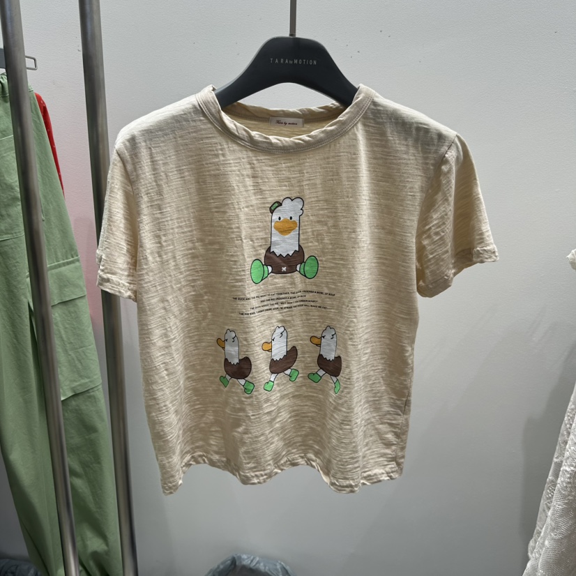 TARABY MOTION韓國東大門代購女士新品時尚職業休閑人氣T恤TARABY MOTIONT恤圖色4