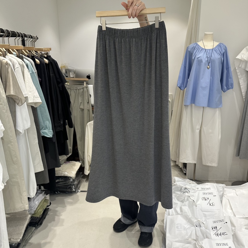 IRVINE韓國直郵女裝新品時尚人氣休閑熱賣職業26春夏長裙IRVINE長裙