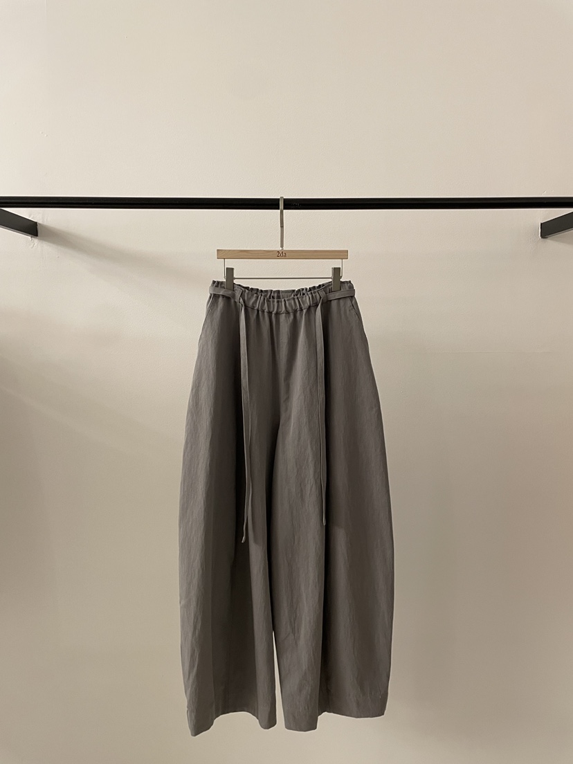 2DA/DARIMI-P韓國代購女士新款休閑26春夏休閑褲含腰繩2DA/DARIMI-P休閑褲圖色3灰色