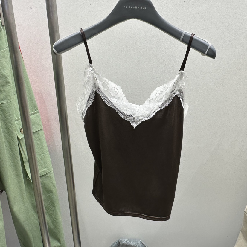 TARABY MOTION韓國直郵女士新品26春夏時尚推薦吊帶背心TARABY MOTION吊帶/背心圖色1棕色