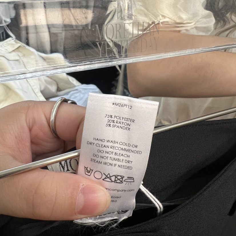 MORE THAN YESTERDAY/LOVE YOU SO MUCH韓國東大門代購女士新款人氣休閑褲LYSM/MORE THAN YESTERDAY休閑褲