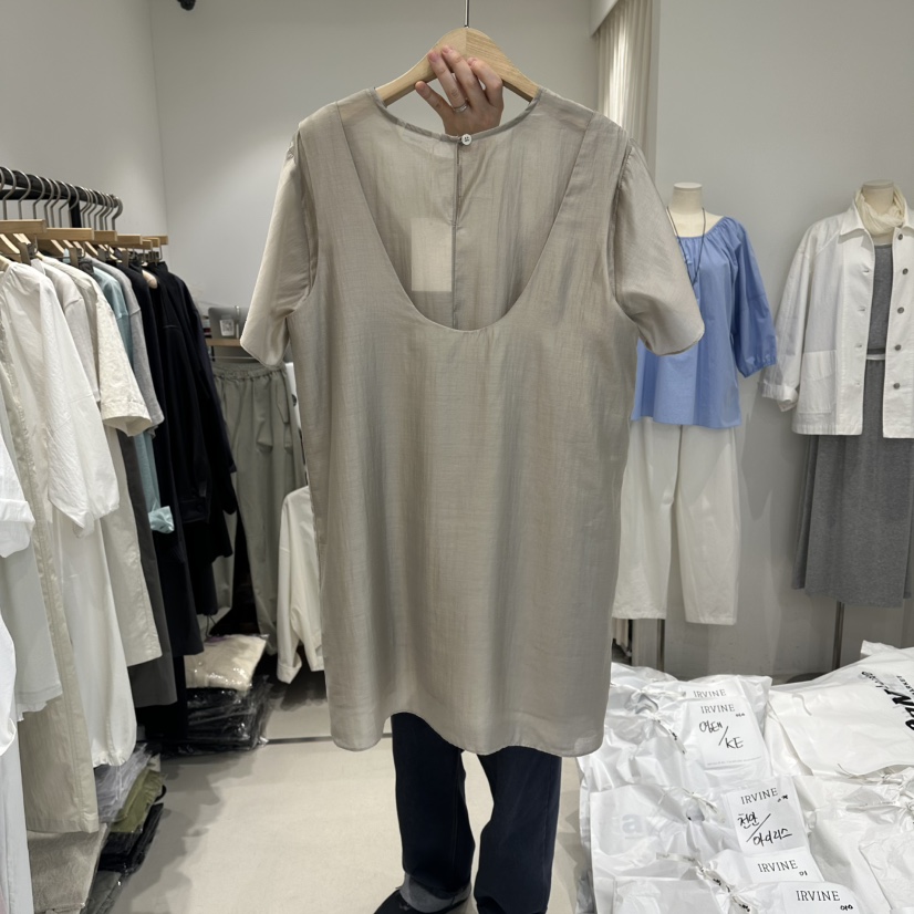 IRVINE韓國直郵實拍女士新品時尚推薦26春夏休閑襯衫蕾絲衫IRVINE襯衫/蕾絲衫