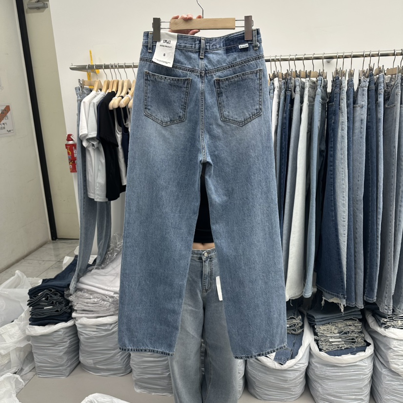 PAI韓國直郵女士新品休閑職業推薦26春夏熱賣時尚人氣牛仔褲[PΛi]_PAi牛仔褲