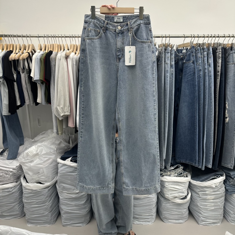 PAI韓國直郵女裝新款人氣推薦26春夏休閑職業時尚熱賣牛仔褲[PΛi]_PAi牛仔褲圖色1