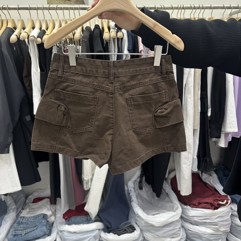 VIVEL韓國東大門直郵女士新品推薦時尚26春夏熱賣短褲工裝VIVEL短褲