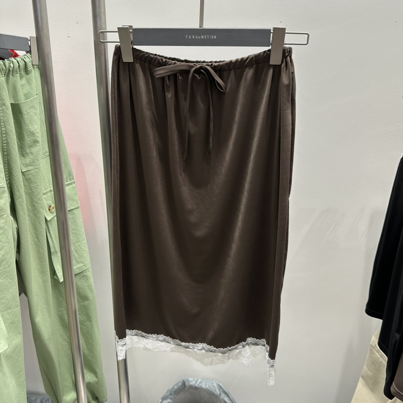 TARABY MOTION韓國東大門代購女裝新款推薦休閑人氣長裙TARABY MOTION長裙圖色1棕色