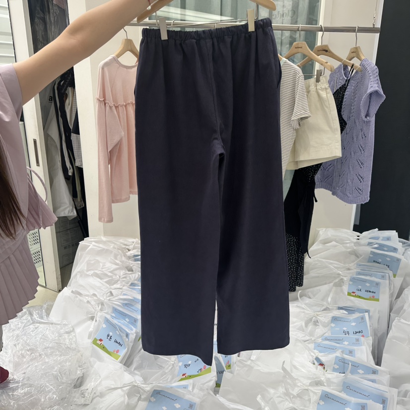 OURMOMENT韓國東大門代購女裝新品人氣推薦職業時尚休閑褲OURMOMENT休閑褲