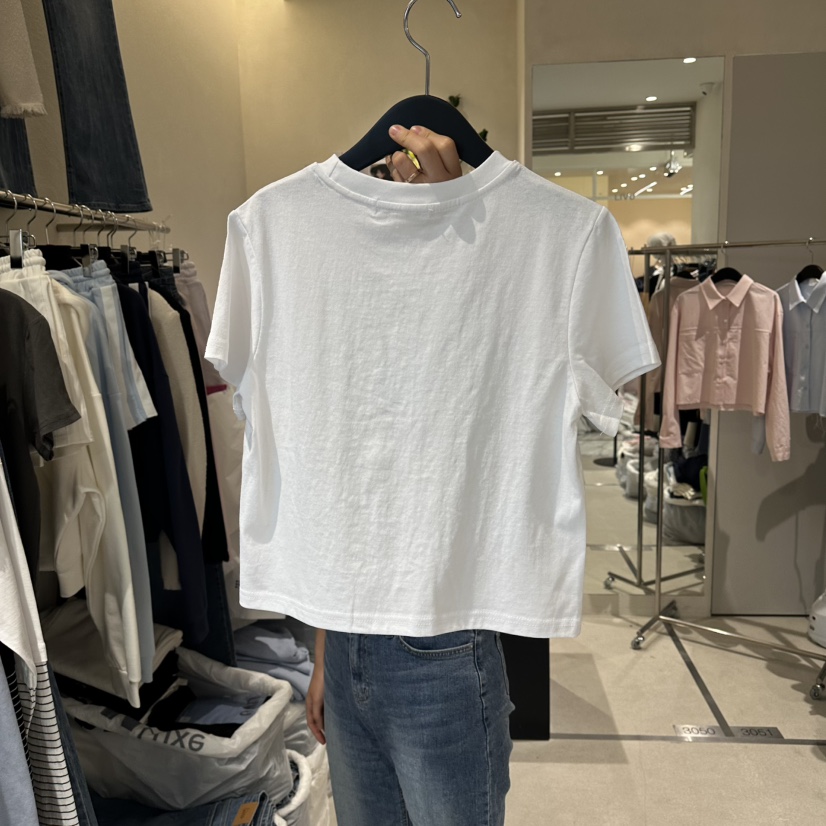 LIVU/MEMO CLASSIC韓國東大門直郵女裝新款26春夏T恤復古LIVU/MEMO CLASSICT恤
