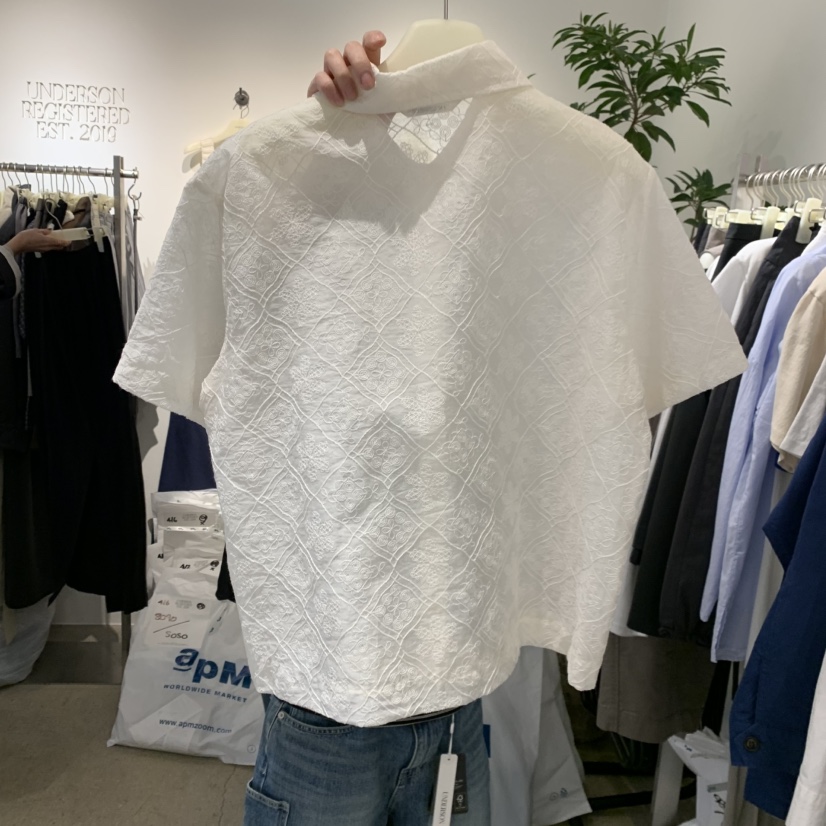 UNDERSON韓國直郵女士新品熱賣推薦職業休閑時尚襯衫蕾絲衫UNDERSON襯衫/蕾絲衫