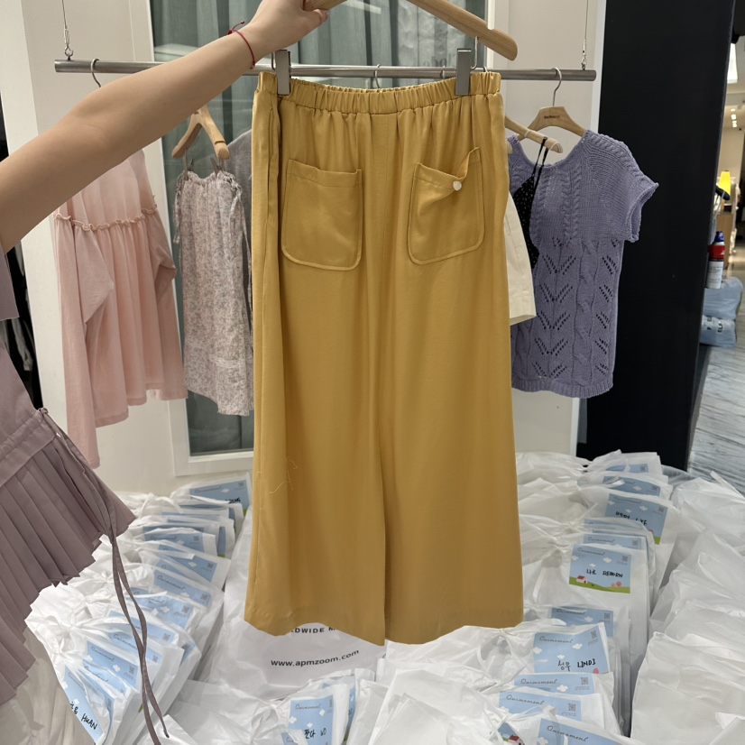 OURMOMENT韓國東大門代購女裝新款熱賣職業人氣休閑時尚長裙OURMOMENT長裙