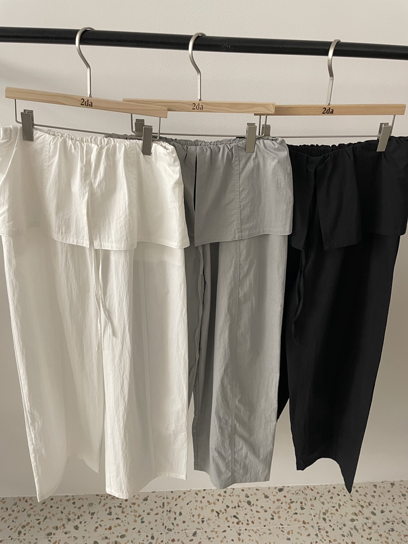 2DA/DARIMI-P韓國東大門直郵女裝新品26春夏時尚休閑褲2DA/DARIMI-P休閑褲