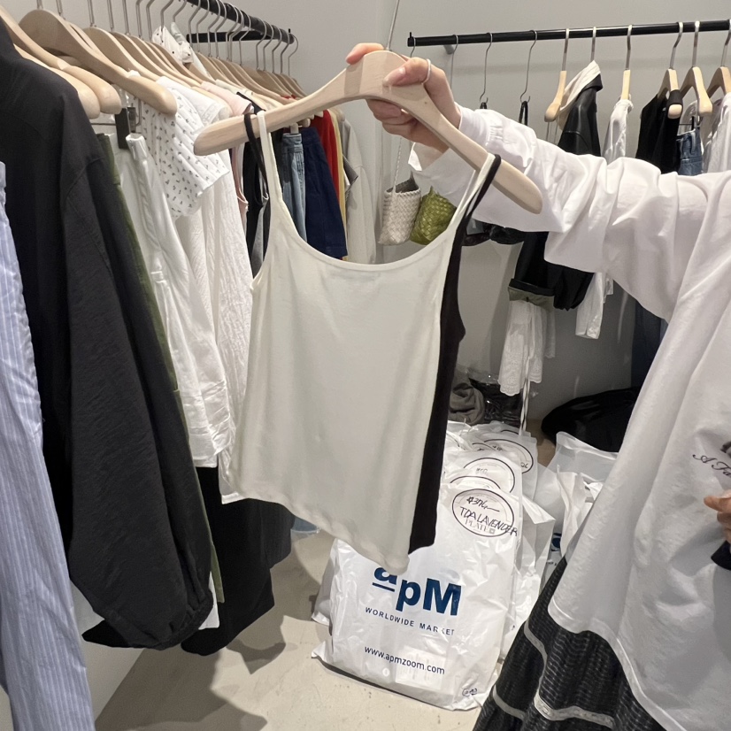 PLATE韓國東大門代購女裝新品職業26春夏熱賣時尚吊帶背心PLATE吊帶/背心