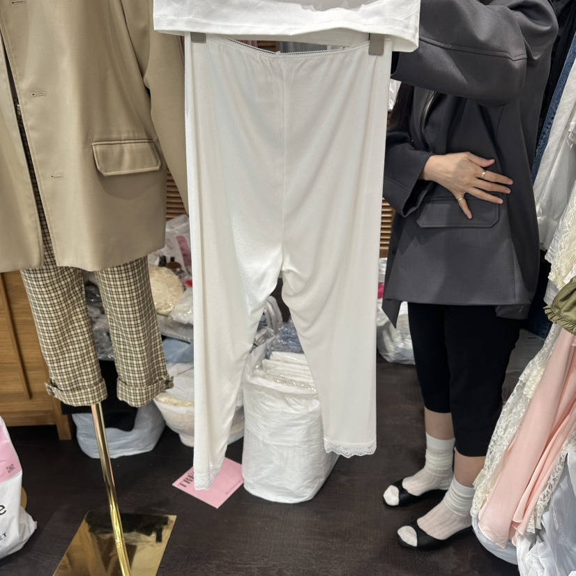 TRES BIEN韓國直郵女士新款26春夏時尚打底褲鯊魚褲緊身褲TRES BIEN打底褲/鯊魚褲