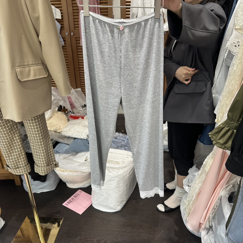 TRES BIEN韓國直郵女士新款26春夏時尚打底褲鯊魚褲緊身褲TRES BIEN打底褲/鯊魚褲圖色2