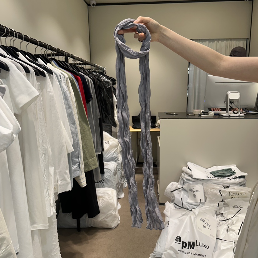 RE STOCK韓國直郵女裝新品熱賣時尚人氣職業圍巾披肩圍巾RE STOCK圍巾/披肩圖色2