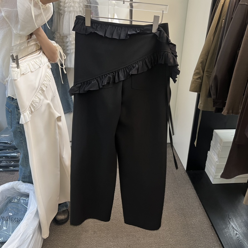 MORE THAN YESTERDAY/LOVE YOU SO MUCH韓國直郵女裝新品人氣休閑褲可拆卸LYSM/MORE THAN YESTERDAY休閑褲