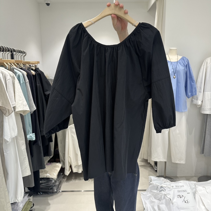 IRVINE韓國東大門代購女裝新品推薦26春夏襯衫蕾絲衫不含項鏈IRVINE襯衫/蕾絲衫圖色3