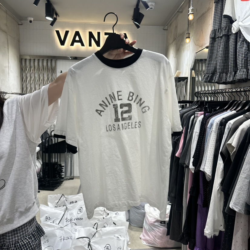 VANTA韓國東大門代購女士新款人氣26春夏推薦時尚休閑T恤VANTAT恤圖色1