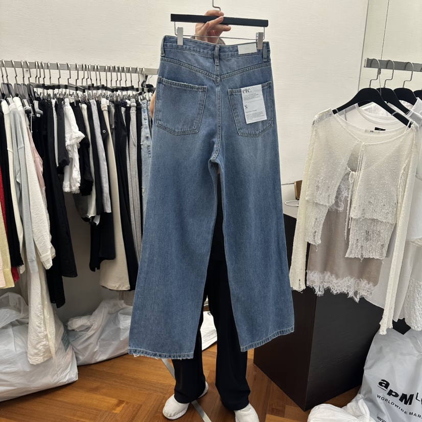 MOANA/ETC韓國東大門代購女士新品休閑26春夏熱賣牛仔褲MOANA/ETC牛仔褲