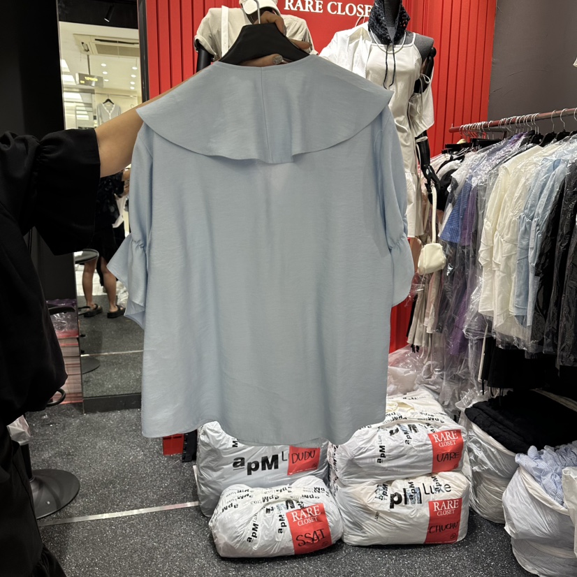 RARE CLOSET韓國東大門代購女士新款職業推薦襯衫蕾絲衫RARE CLOSET襯衫/蕾絲衫