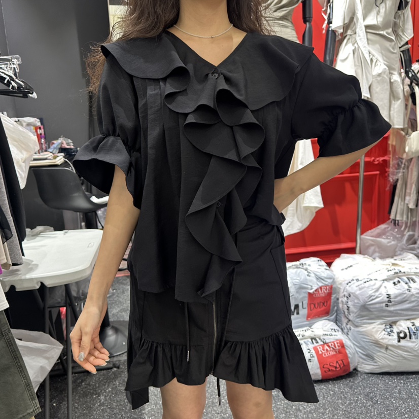 RARE CLOSET韓國東大門代購女士新款職業推薦襯衫蕾絲衫RARE CLOSET襯衫/蕾絲衫圖色2