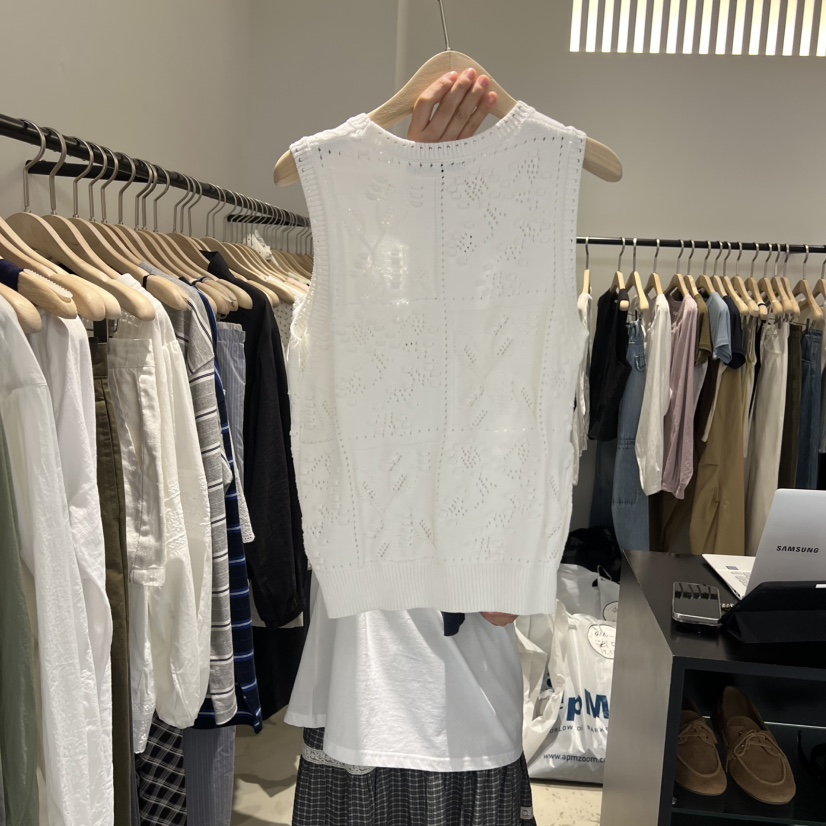 PLATE韓國代購女裝新品職業休閑推薦時尚人氣熱賣吊帶背心PLATE吊帶/背心