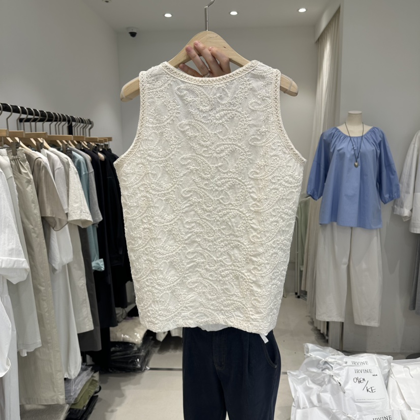 IRVINE韓國代購女士新品職業時尚人氣熱賣休閑推薦吊帶背心IRVINE吊帶/背心