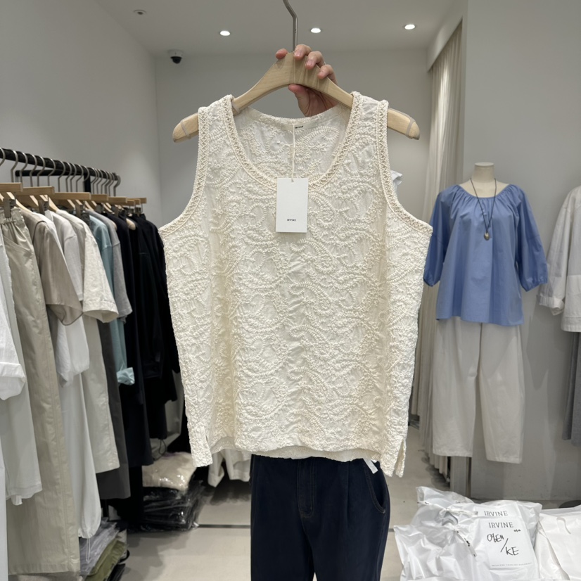 IRVINE韓國代購女士新品職業時尚人氣熱賣休閑推薦吊帶背心IRVINE吊帶/背心圖色1