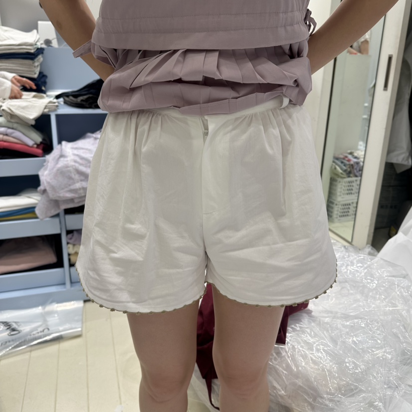 OURMOMENT韓國直郵女士新款時尚推薦人氣休閑26春夏職業短褲OURMOMENT短褲圖色3