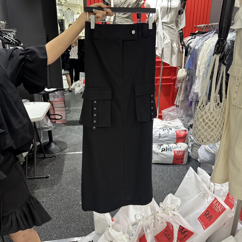 RARE CLOSET韓國直郵實拍女裝新款26春夏推薦長裙不含腰帶RARE CLOSET長裙圖色2