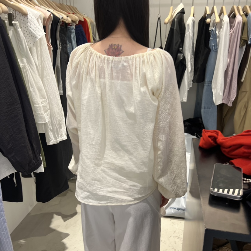 PLATE韓國東大門代購女士新品人氣熱賣推薦職業襯衫蕾絲衫PLATE襯衫/蕾絲衫