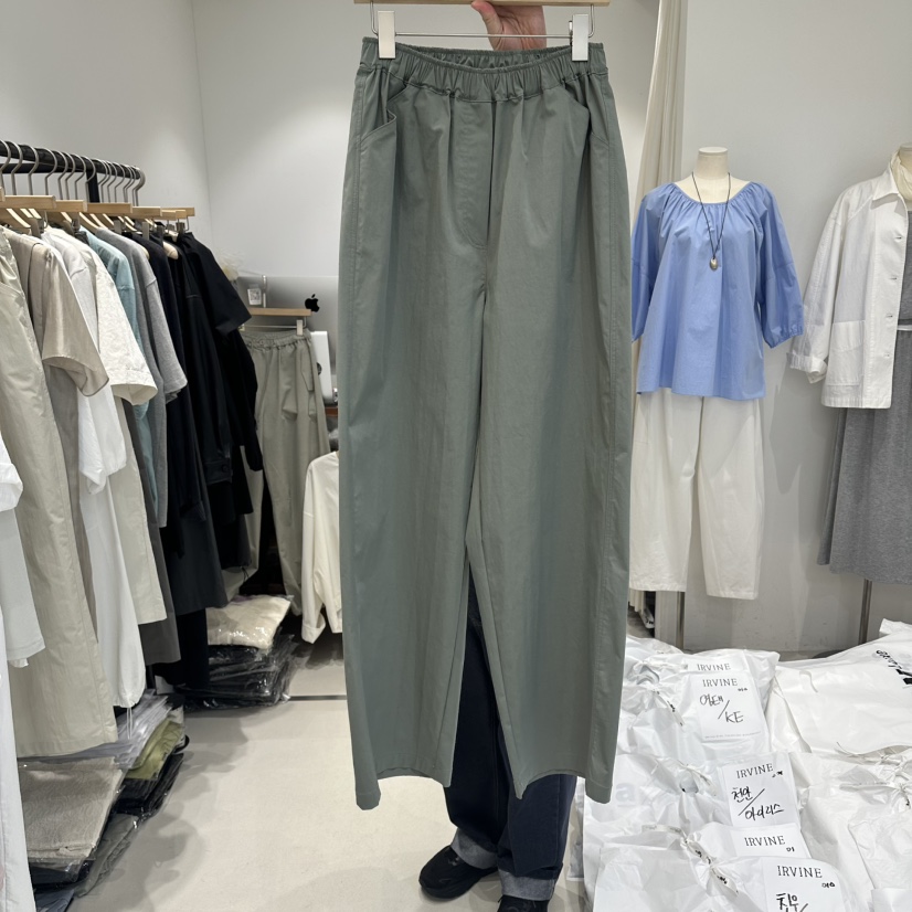 IRVINE韓國直郵女裝新款職業人氣推薦休閑熱賣時尚休閑褲IRVINE休閑褲圖色2