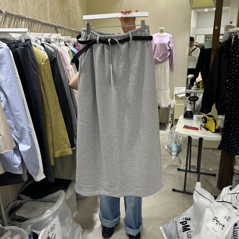 REFLAT韓國代購女裝新品熱賣時尚推薦職業26春夏長裙不含腰帶REFLAT長裙圖色1