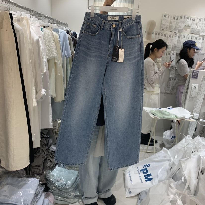 MONDAY TO SUNDAY韓國代購女士新品職業人氣推薦牛仔褲MONDAY TO SUNDAY牛仔褲圖色1