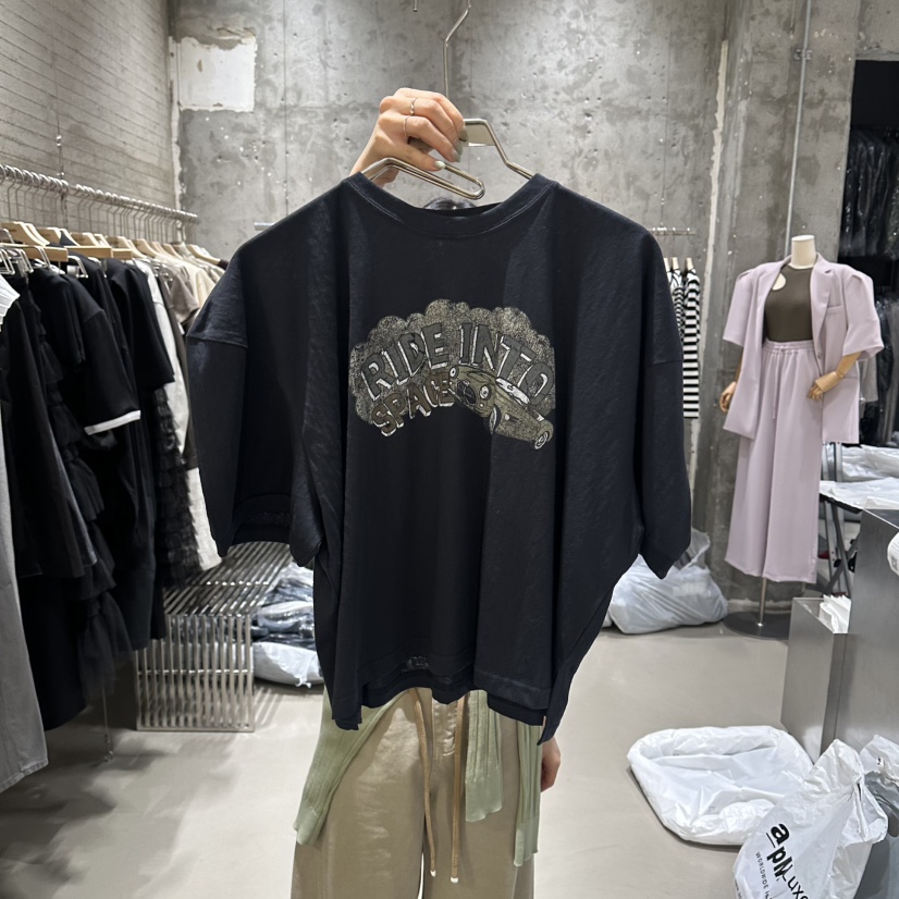 JUNI韓國東大門直郵女裝新款26春夏人氣時尚熱賣職業推薦T恤my juniT恤圖色3