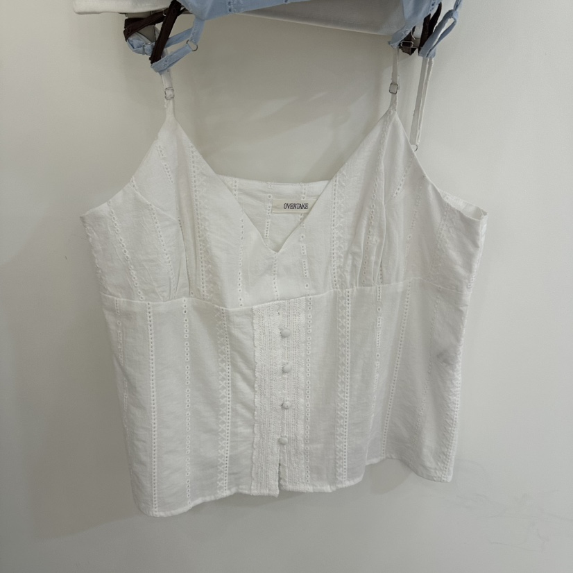 OVERTAKE韓國東大門代購女裝新品人氣時尚26春夏吊帶背心OVERTAKE吊帶/背心圖色1