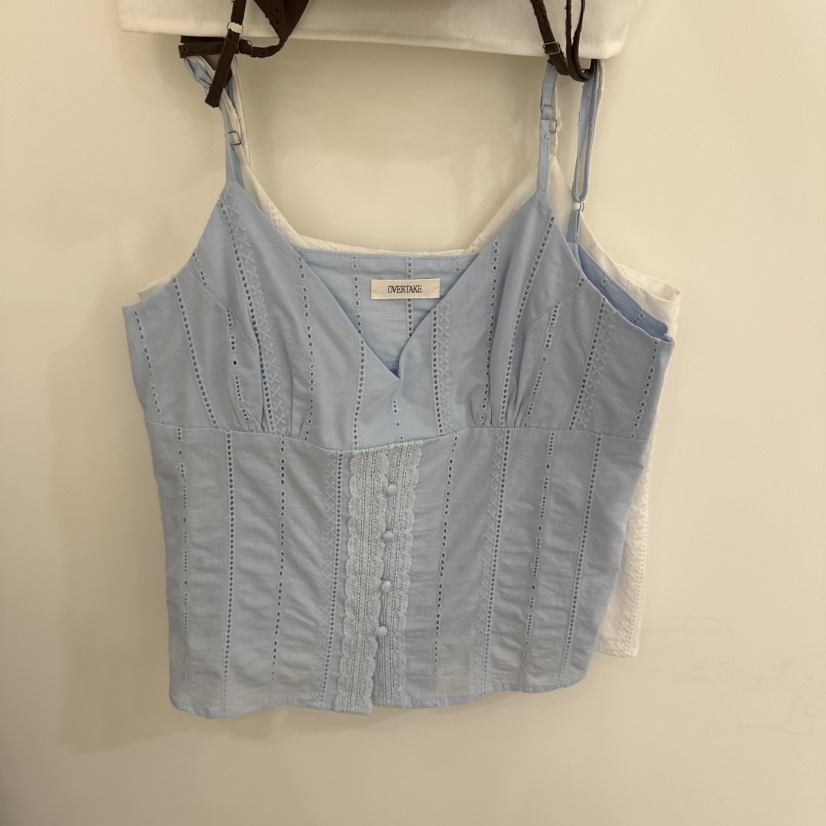 OVERTAKE韓國東大門代購女裝新品人氣時尚26春夏吊帶背心OVERTAKE吊帶/背心圖色2