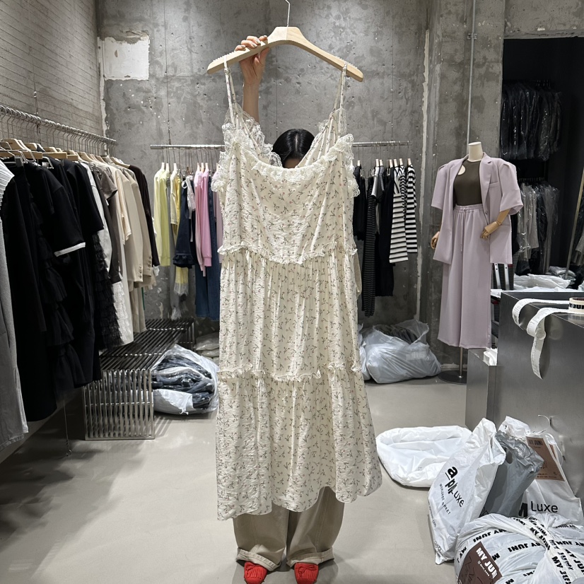 JUNI韓國直郵女裝新款休閑人氣26春夏推薦職業時尚連衣裙my juni連衣裙