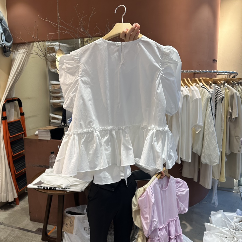 MIENNE韓國直郵女士新品推薦人氣熱賣時尚職業襯衫蕾絲衫MIENNE襯衫/蕾絲衫