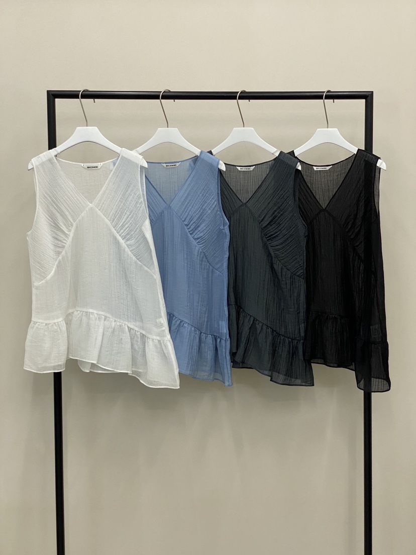 MUCH MORE/JACKPOT韓國東大門直郵女士新款26春夏襯衫蕾絲衫MUCH MORE/JACKPOT襯衫/蕾絲衫