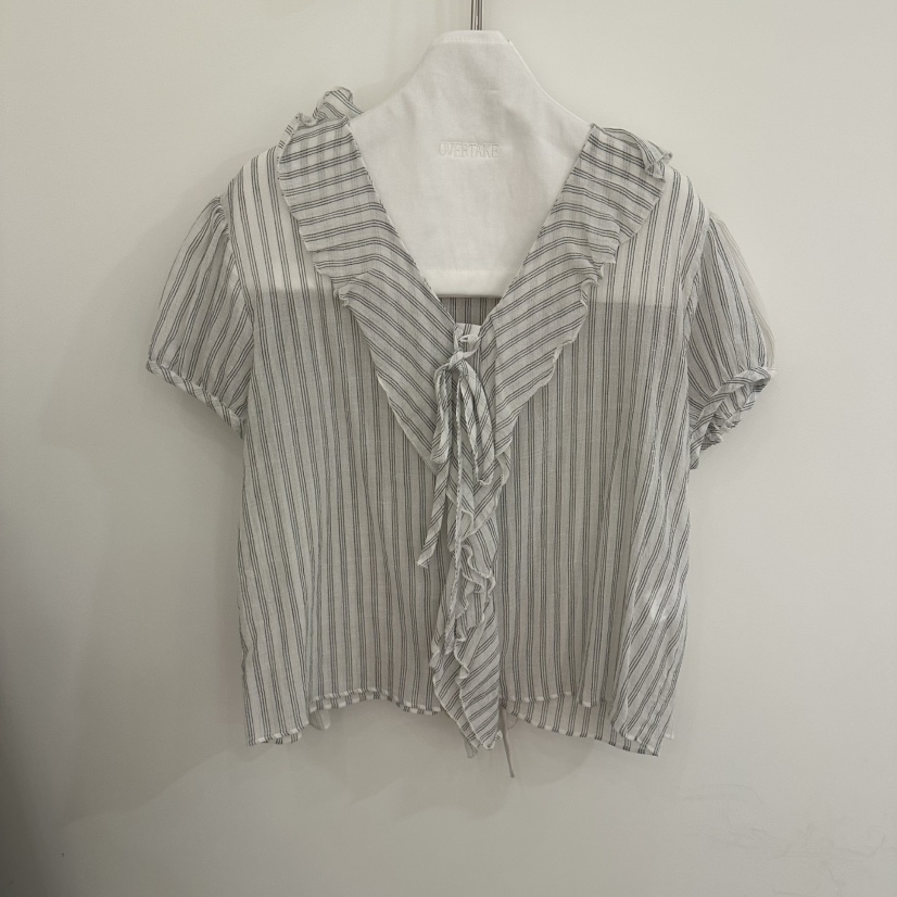 OVERTAKE韓國東大門代購女裝新款人氣職業熱賣襯衫蕾絲衫OVERTAKE襯衫/蕾絲衫圖色2