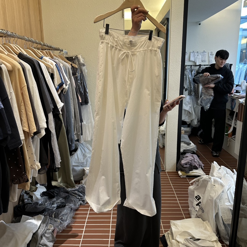 CHOI-L韓國東大門直郵女裝新品時尚26春夏休閑職業休閑褲CHOI休閑褲圖色1