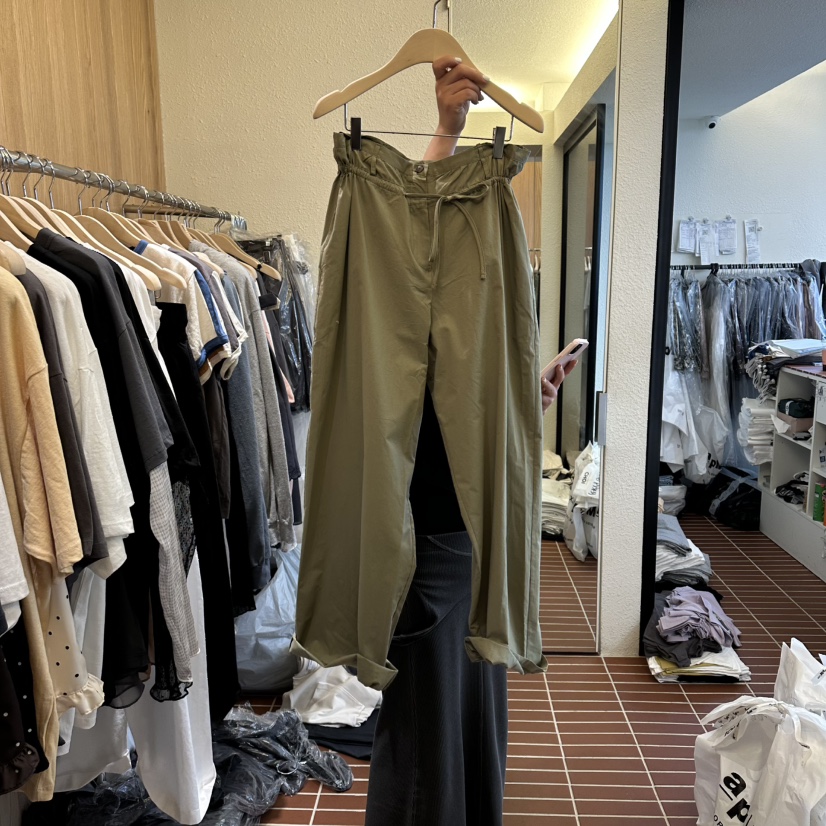 CHOI-L韓國東大門直郵女裝新品時尚26春夏休閑職業休閑褲CHOI休閑褲圖色2