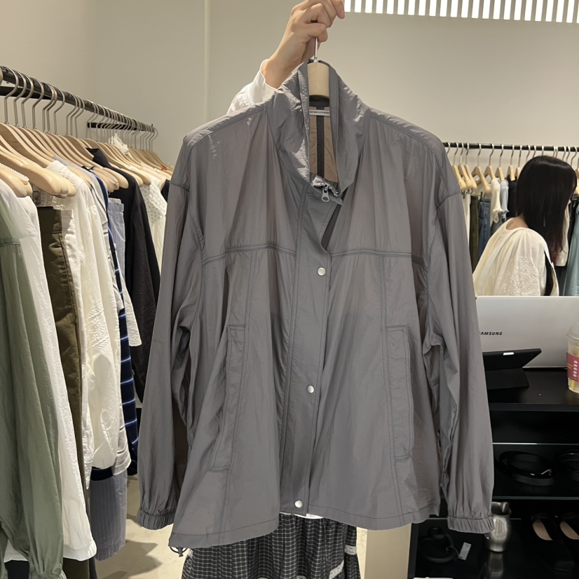 PLATE韓國東大門代購女士新品26春夏休閑熱賣人氣時尚夾克PLATE夾克圖色1