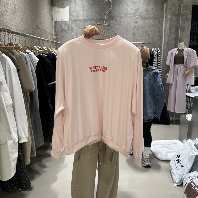 JUNI韓國直郵女士新品推薦休閑人氣熱賣26春夏時尚職業衛衣my juni衛衣圖色2