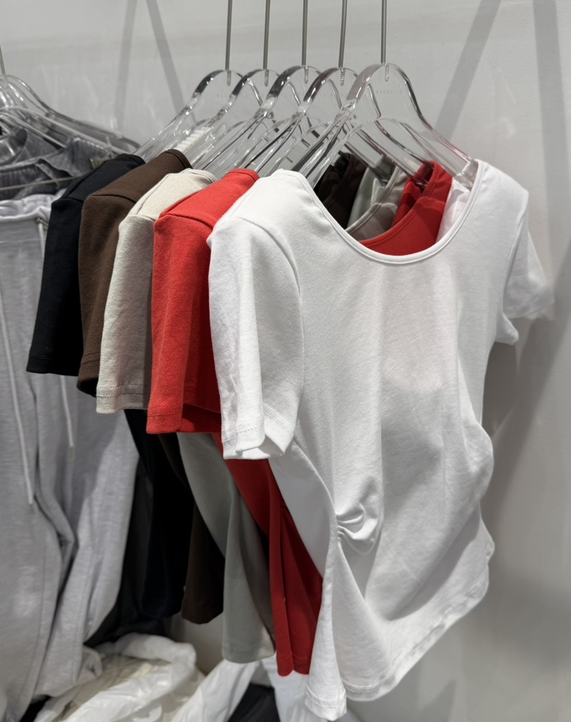 MAGNOLIA36-L韓國代購女士新品26春夏推薦職業熱賣人氣T恤MAGNOLIA36-LT恤