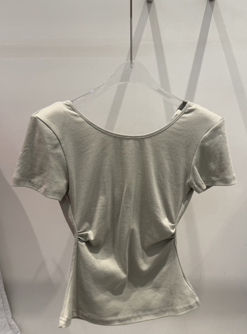 MAGNOLIA36-L韓國代購女士新品26春夏推薦職業熱賣人氣T恤MAGNOLIA36-LT恤圖色2